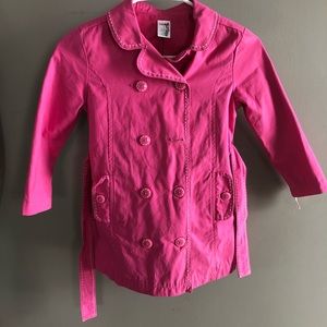 Gymboree sz 6 bright pink pea coat